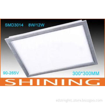 12watt 1020Lm Office Embedded LED Panel Light 300mm * 300mm